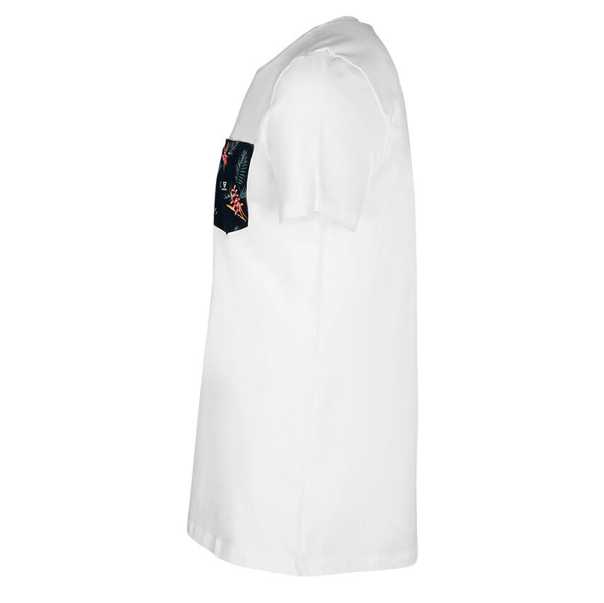 Heren O-hals Shirt Axle Wit 4/5