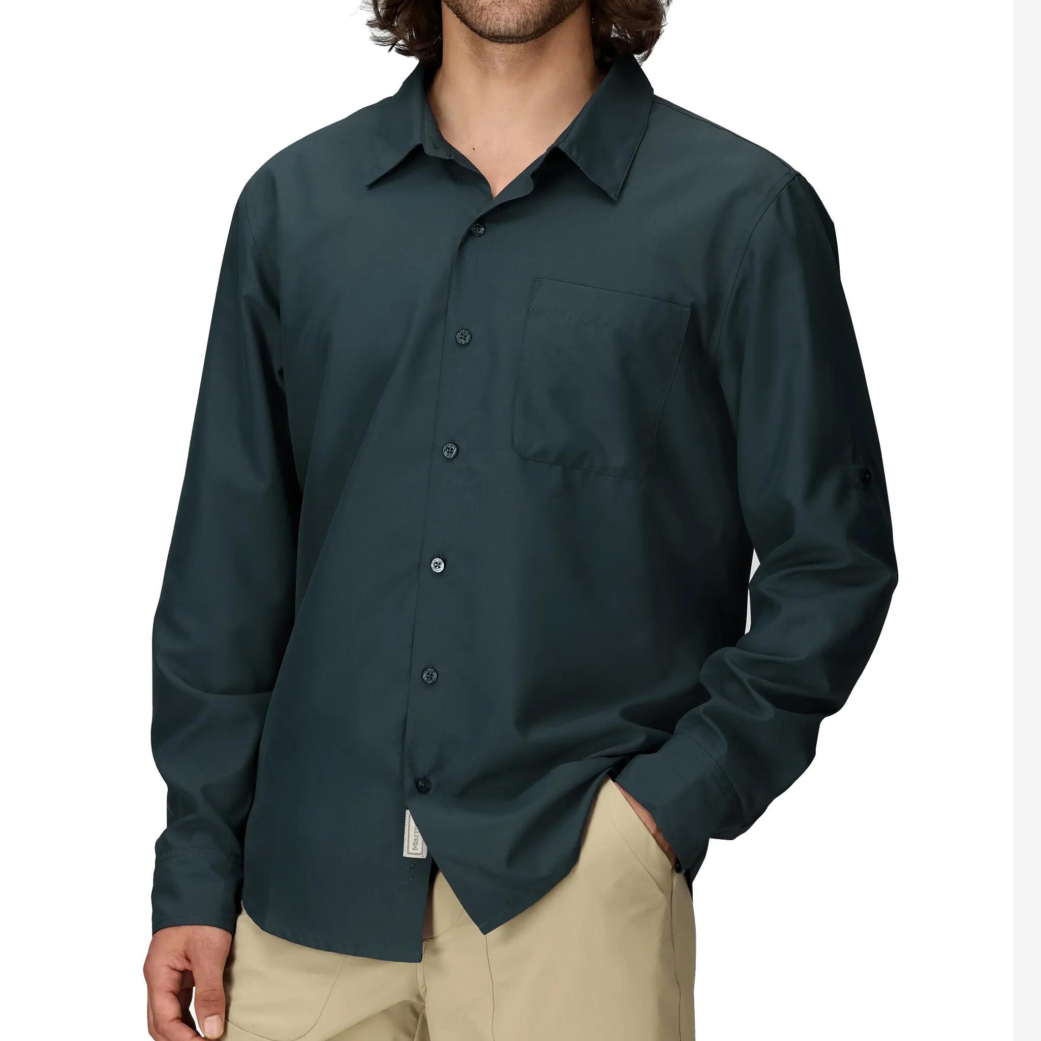 Outdoorhemd atmungsaktiv schnelltrocknend Herren - AirExchange UPF40 Long-Sleeve 2/4