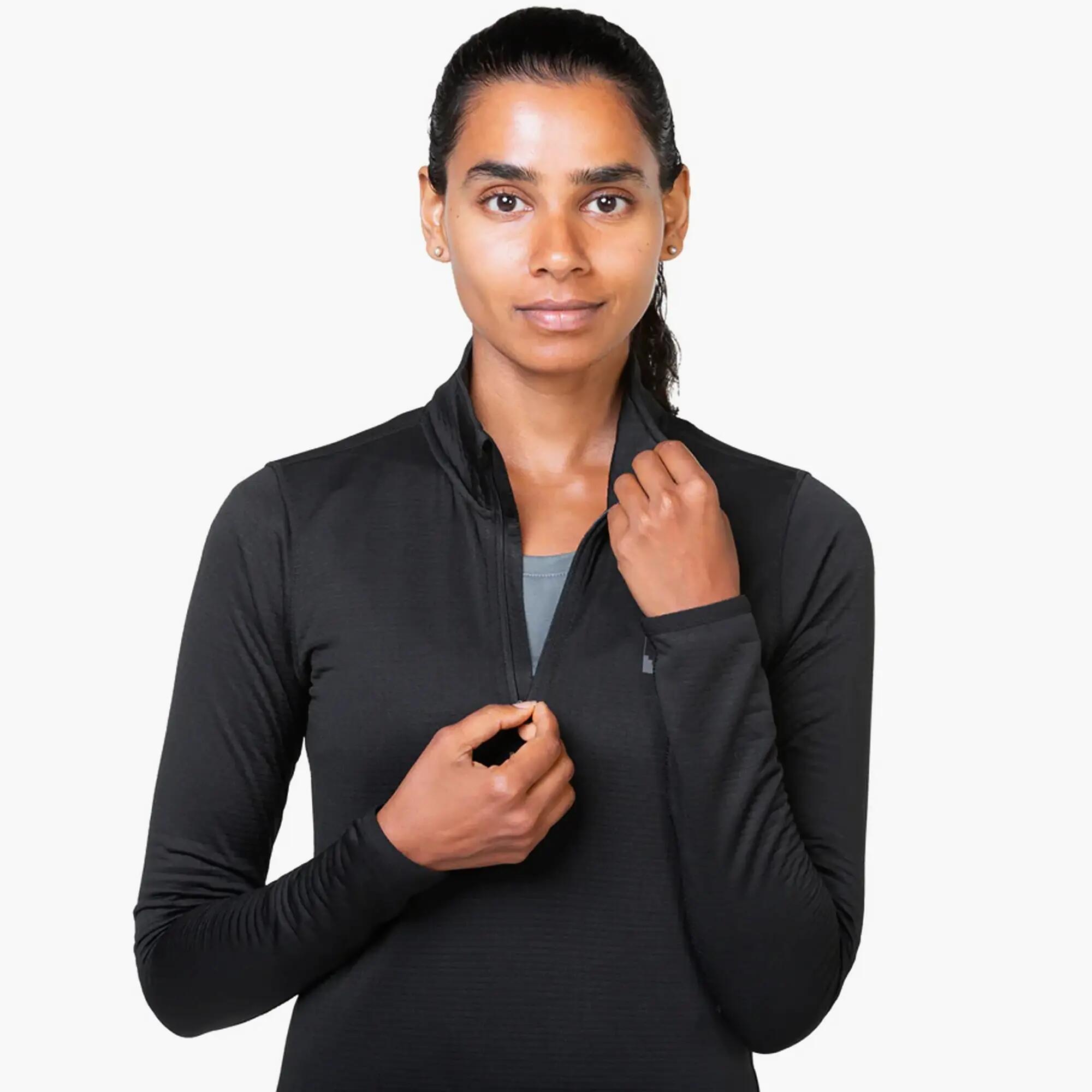 Sprayway - Damen Fleece Half Zip Mit Daumenschlaufen 4/5