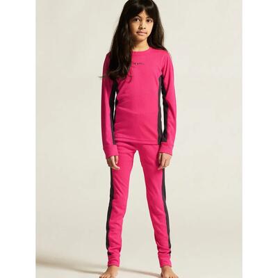 Thermo-ondergoed - wintersport - kids - core dry - roze