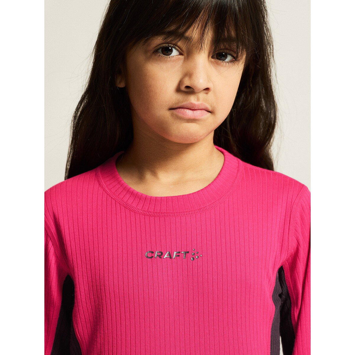Kinder - Wintersport - Unterwäsche-Set - Core Dry - Rosa/Schwarz 5/5