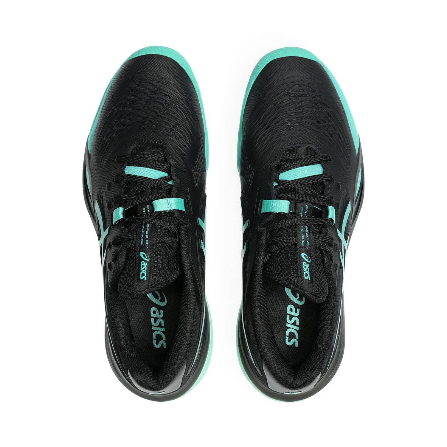 Asics Gel-resolution X Clay Schwarz/grün 1041a485 5/6