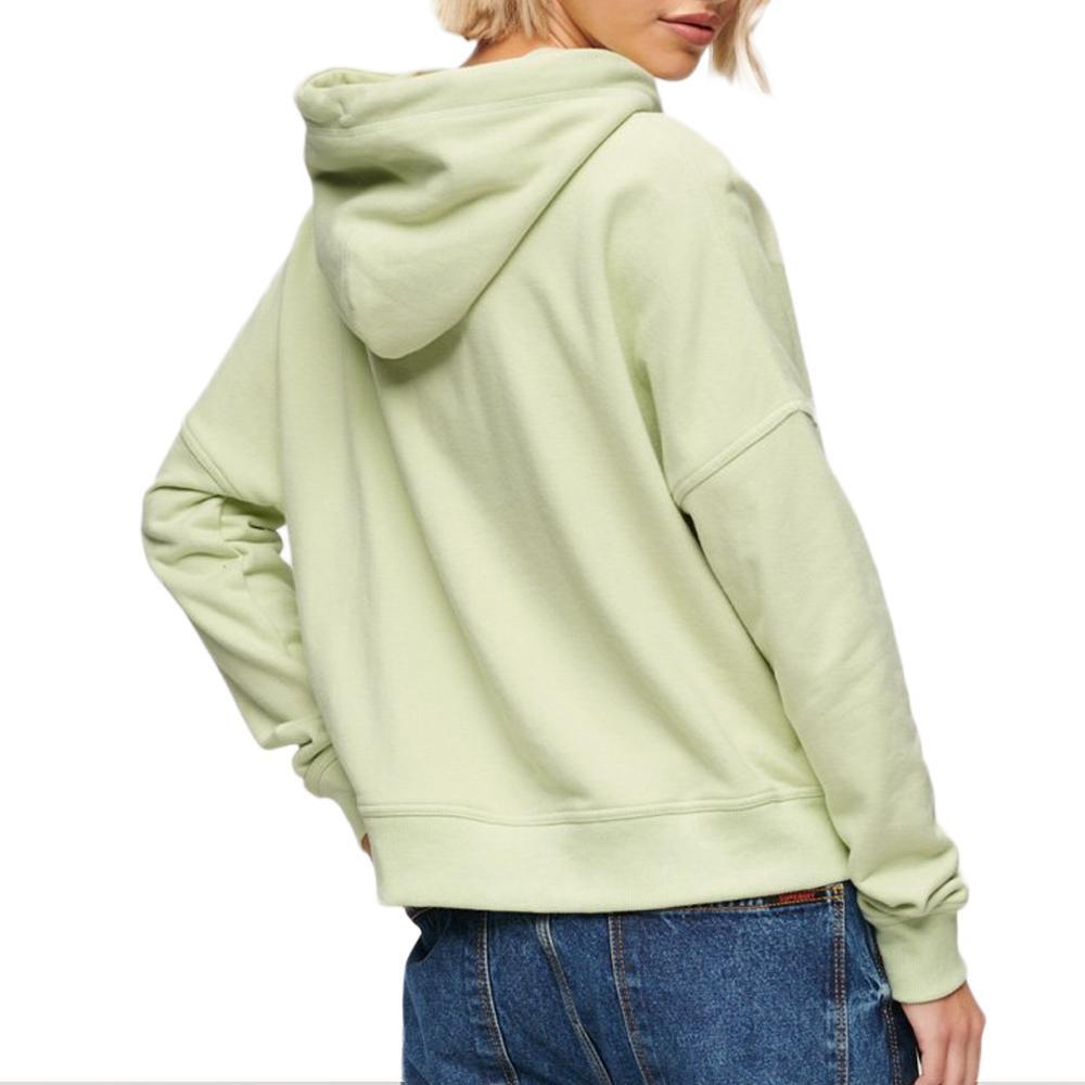 Sweat Vert/Rose Femme Superdry Sportswear Logo 3/3