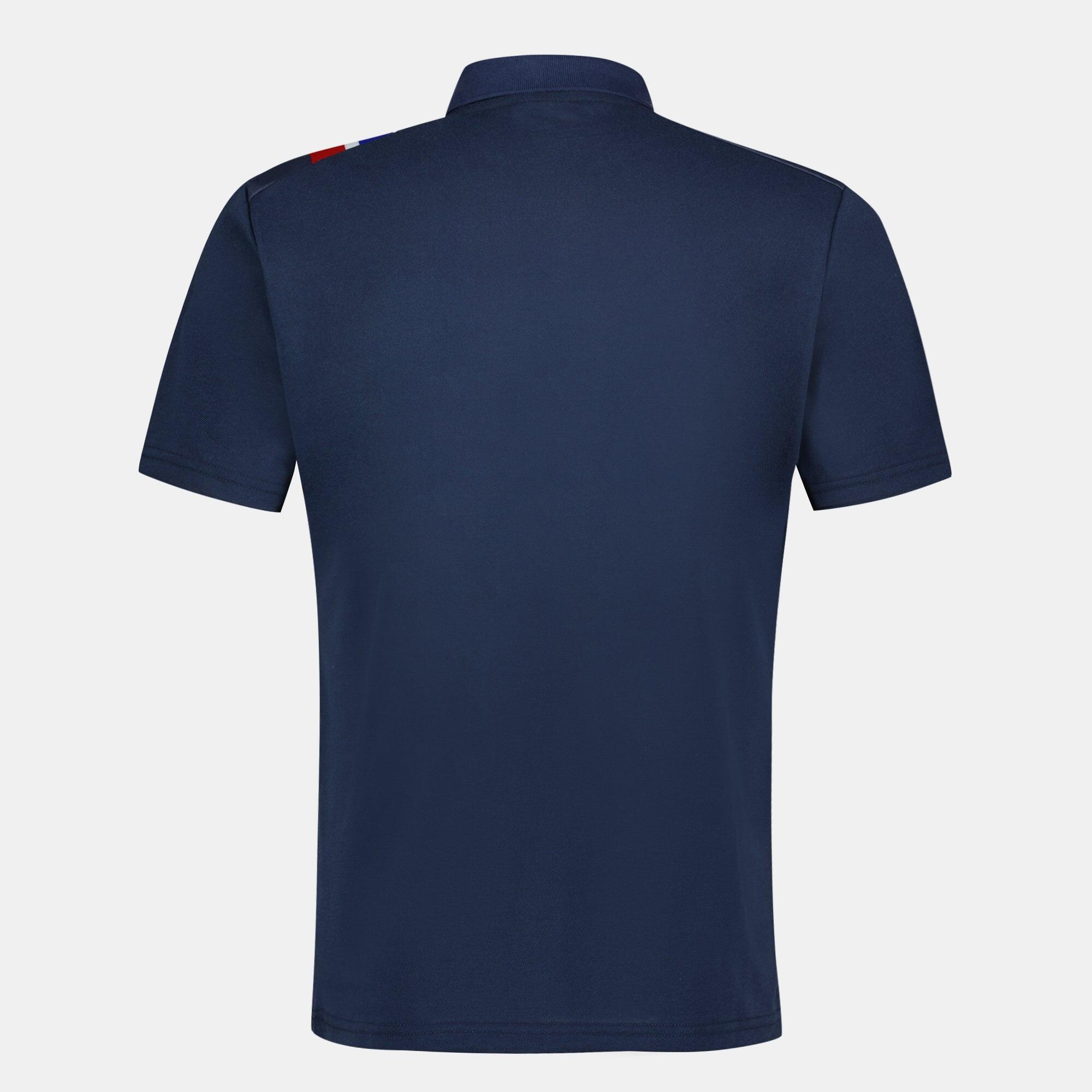 Polo avec détails tricolores Teamsport 2/4