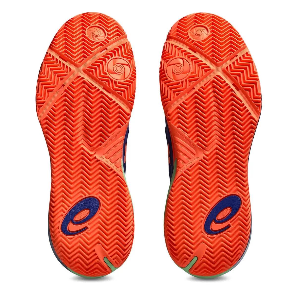 Zapatillas Asics Gel Resolution X Padel Azul Cobalto Coral 5/5