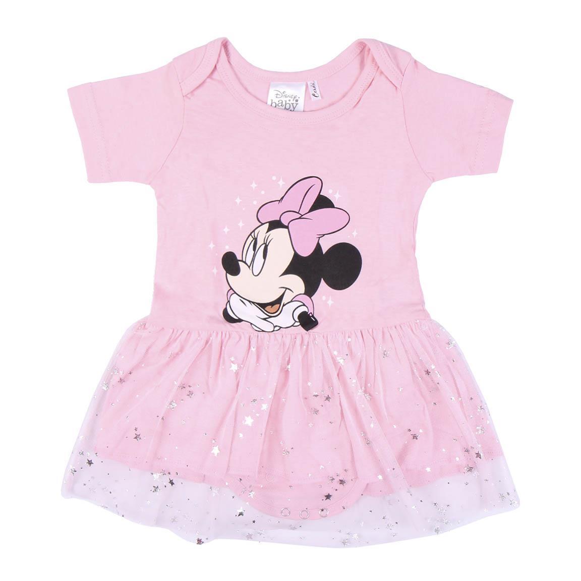 Ensemble Minnie Mouse 2 pièces avec tulle et leggings roses, 6 mois 2/2