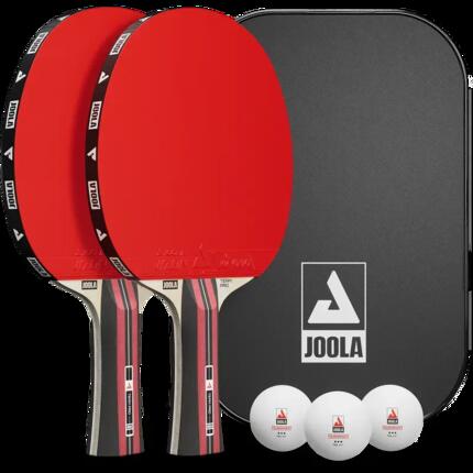 Set de tennis de table TEAM PRO 2 raquettes 3 balles Housse