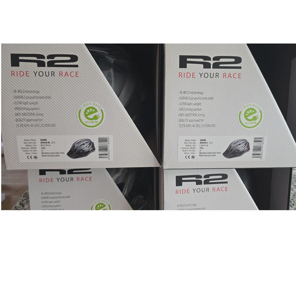 Casco da bici Guard per e-bike - tecnologia In-Mold - Grigio 5/5