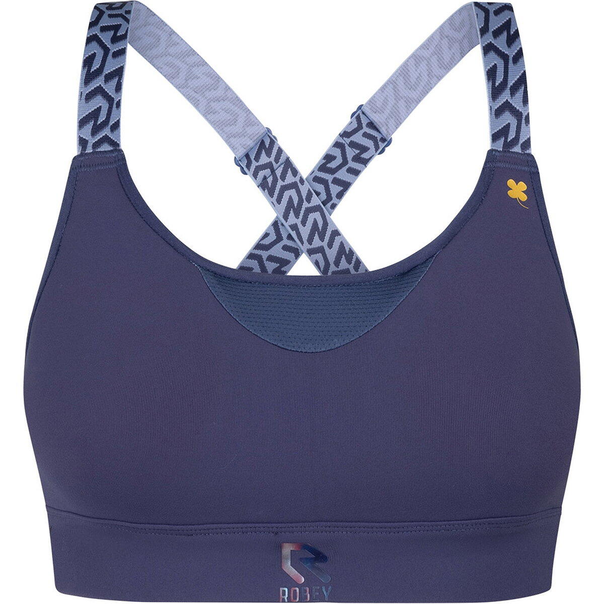 Sport-BH - Fitness - Femme - Nahtlos, Maintien moyen à fort - Robey Gym - Marine 3/5