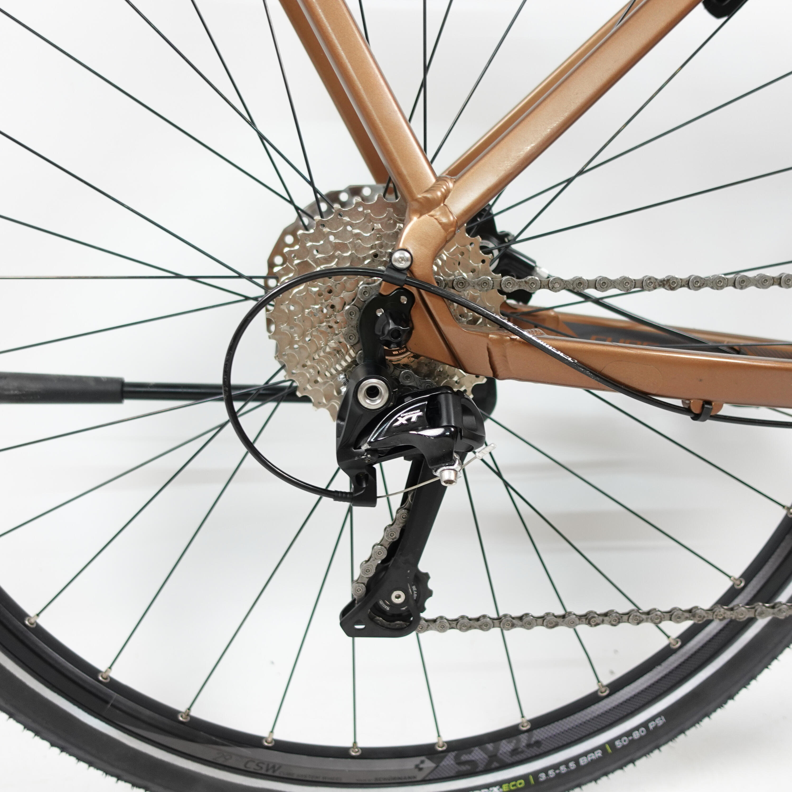 Reconditionné - Vélo de Randonnée - Cube Delhi Pro Bronze - Très Bon 4/7