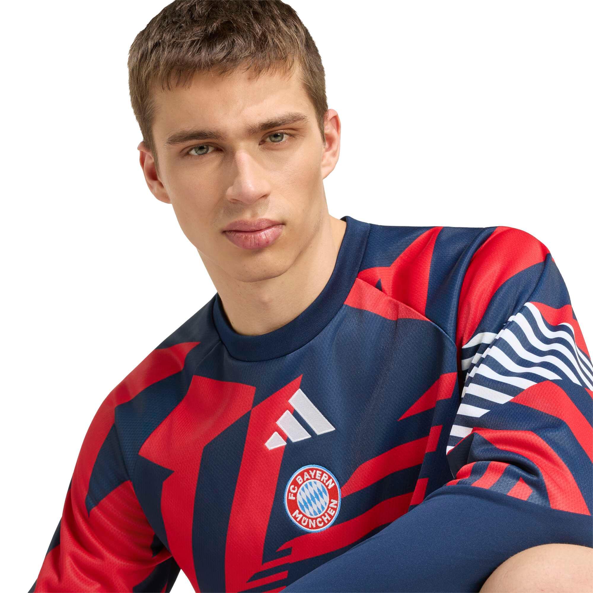 adidas Herren FC Bayern München Trainingstop Pre Match Warm Top 26/27 6/6