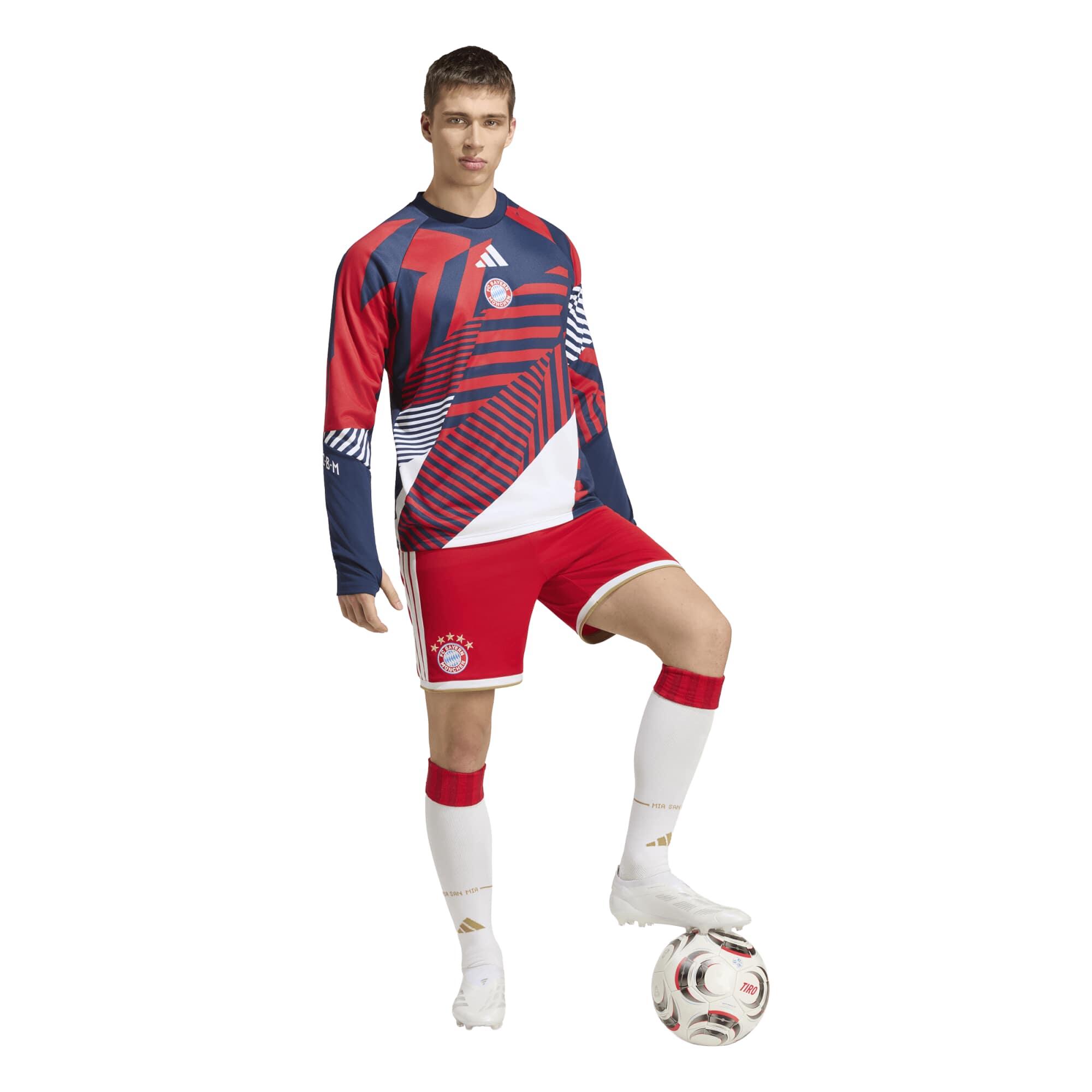 adidas Herren FC Bayern München Trainingstop Pre Match Warm Top 26/27 5/6