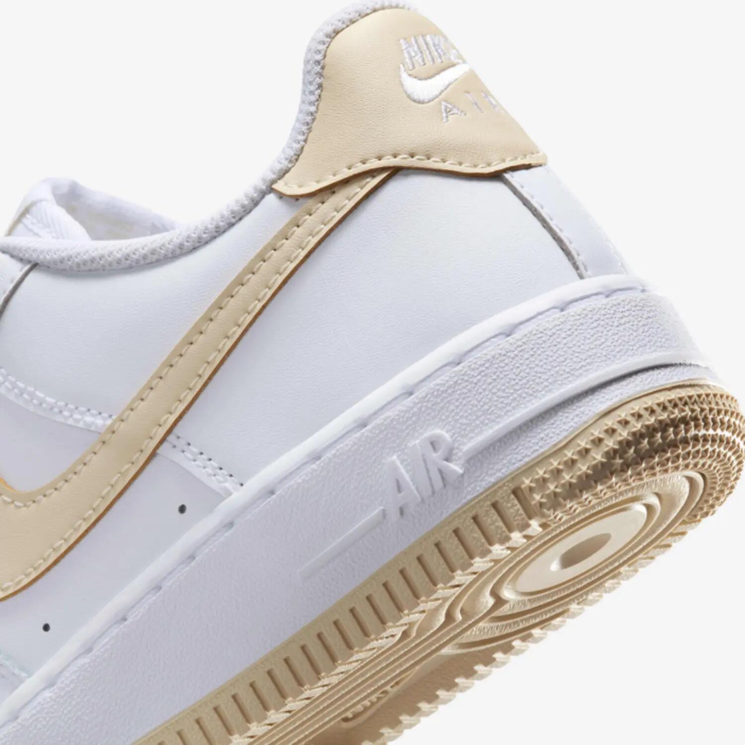 Nike Air Force 1 Alb Khaki deschis (GS) 3/3