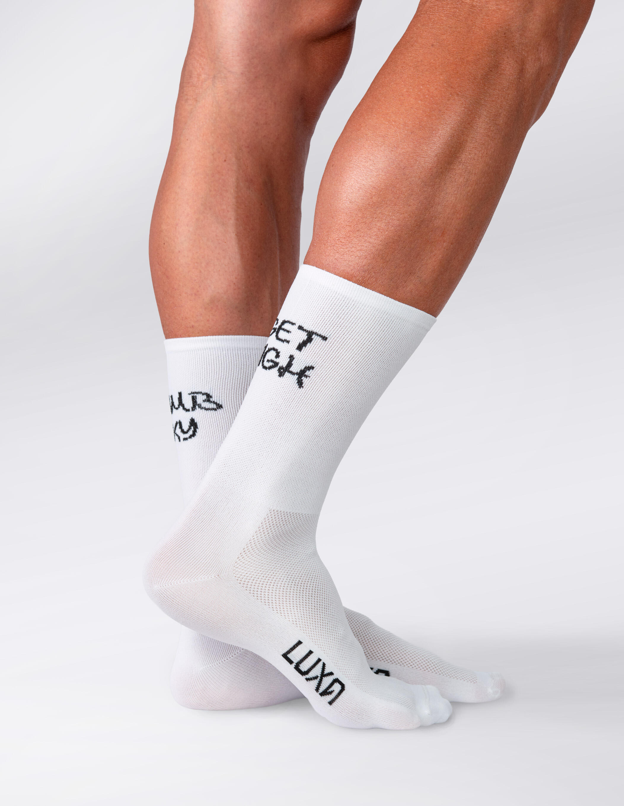 Skarpety Kolarskie Climb Sky White L/XL: 45-47 2/3