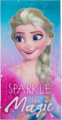 Telo Bagno e Mare in cotone Elsa Frozen 2