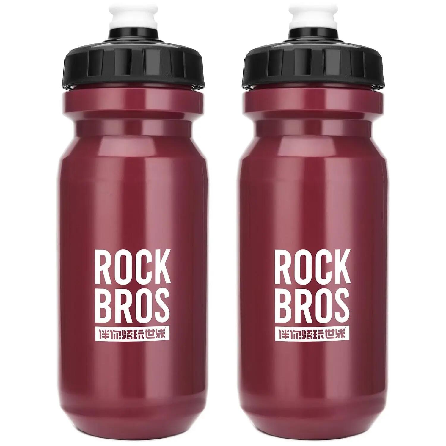 Bidon RockBros roșu bordo 600 ml 2/4