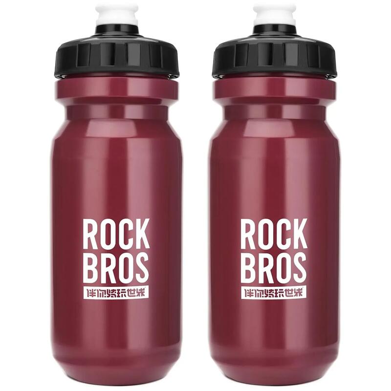 Bidon RockBros roșu bordo 600 ml