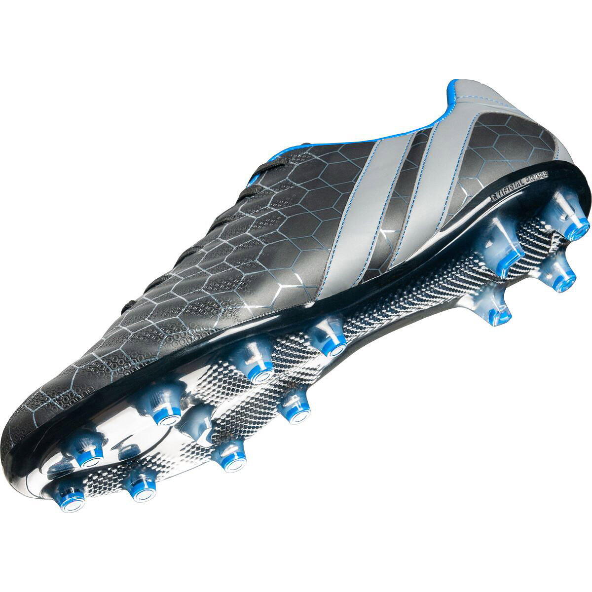 Chaussures de football enfants - Performance FG - Patrick Excellent - Royal/Noir 3/4
