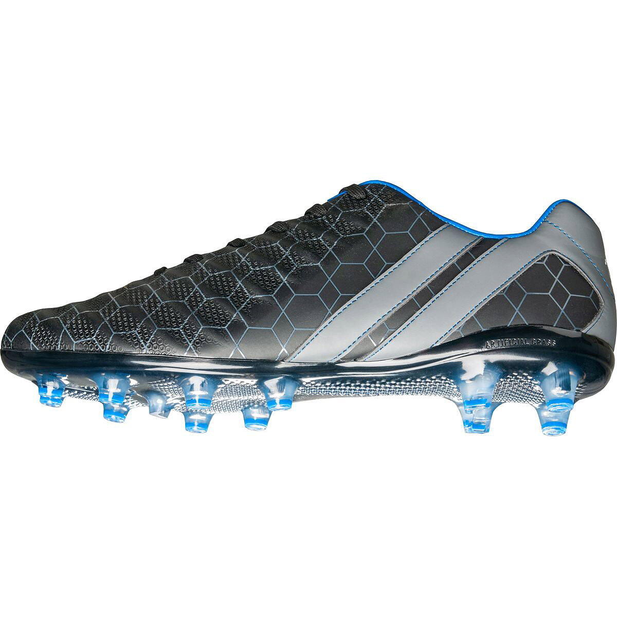 Chaussures de football enfants - Performance FG - Patrick Excellent - Royal/Noir 4/4