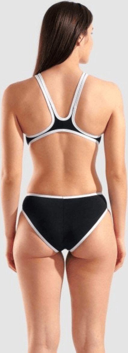 Maillot de bain Arena One Big Logo Noir/Blanc Femme 2/11