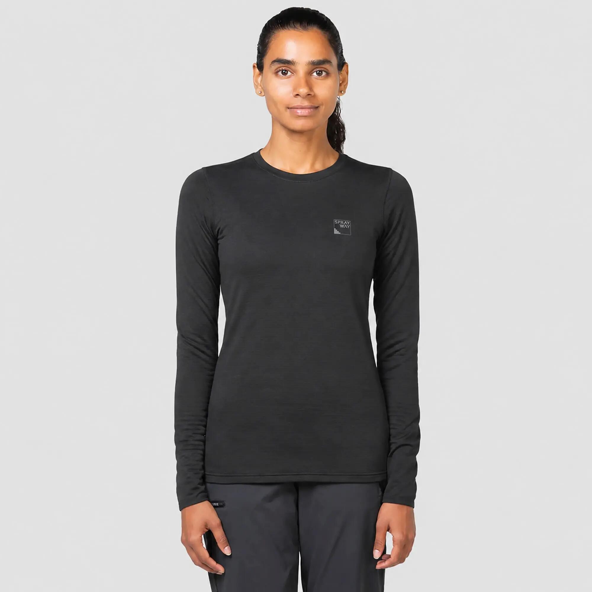 Sprayway - Damen Fleece Crew Mit Daumenschlaufen 4/5