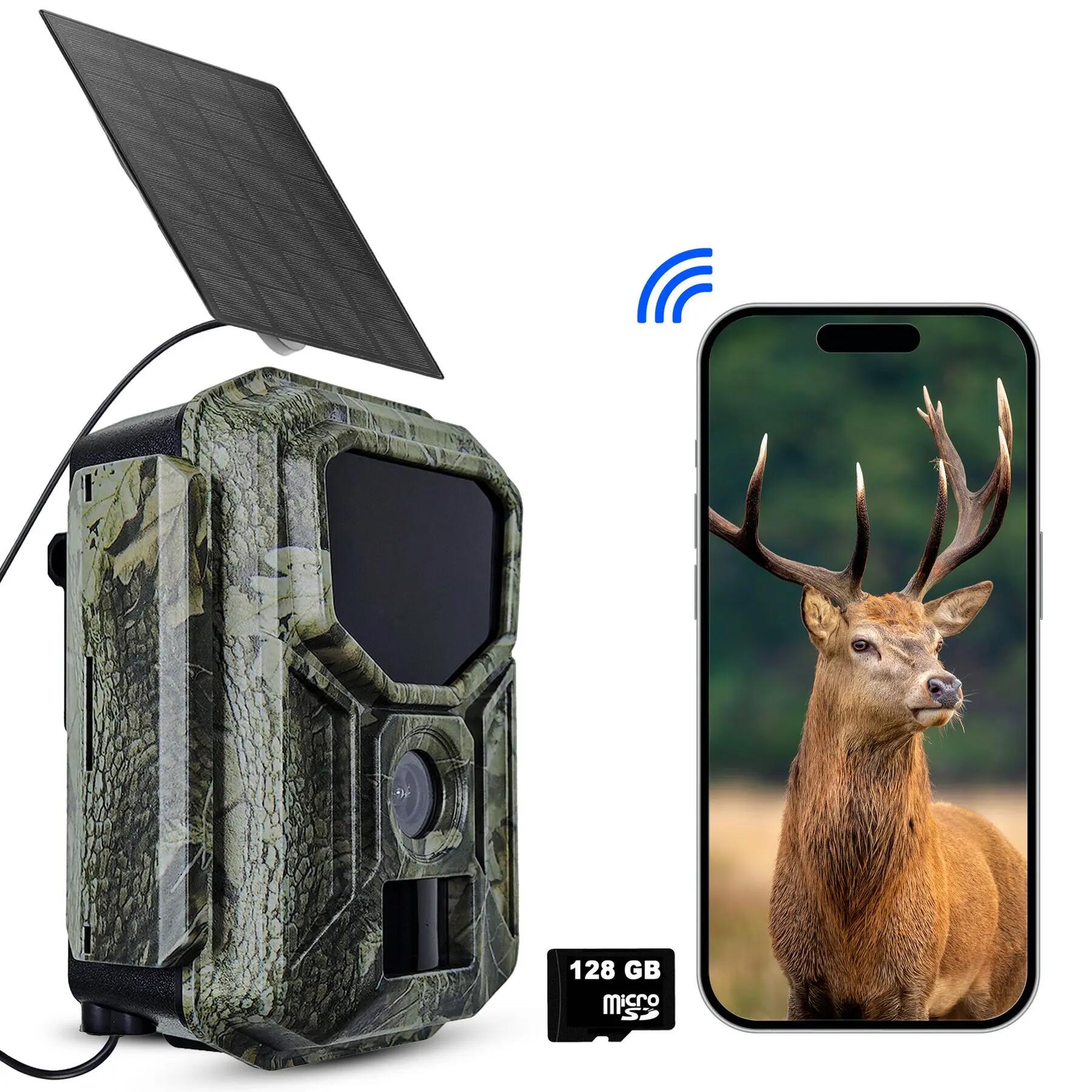 Siltcon Wildcamera 8K 64MP No-Glow WiFi Solar met 128GB SD 2/2