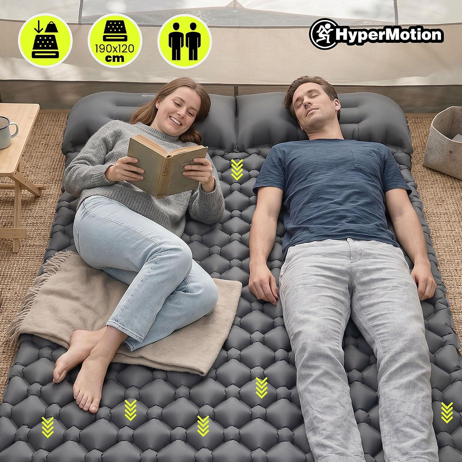 Matelas - randonnée - ultraléger 2 places - campmat 2 - gris 2/9