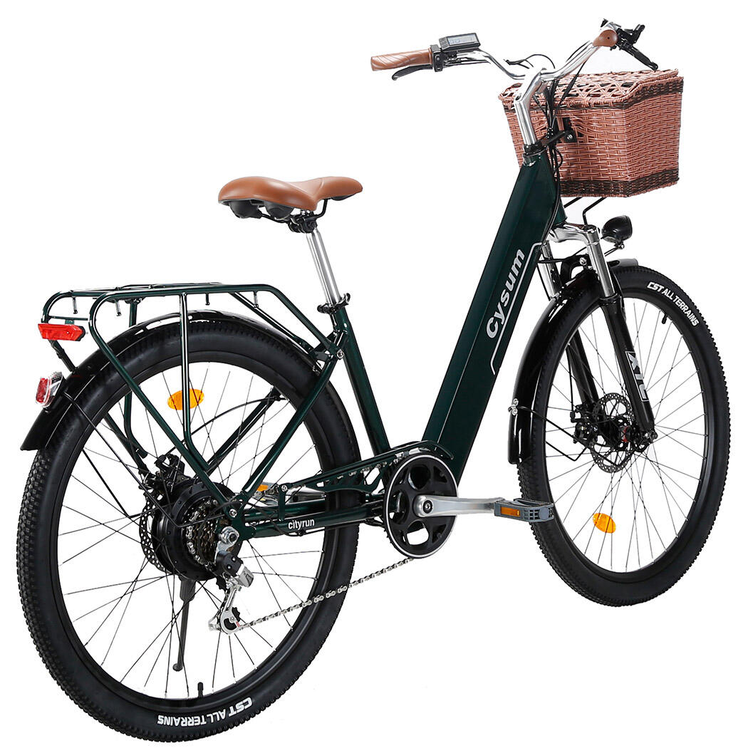 Cysum Cityrun 26" elektrische stadsfiets 3/6