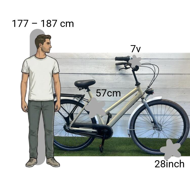 Bicicletta usata Cortina Human Powered Vehicle 2/4