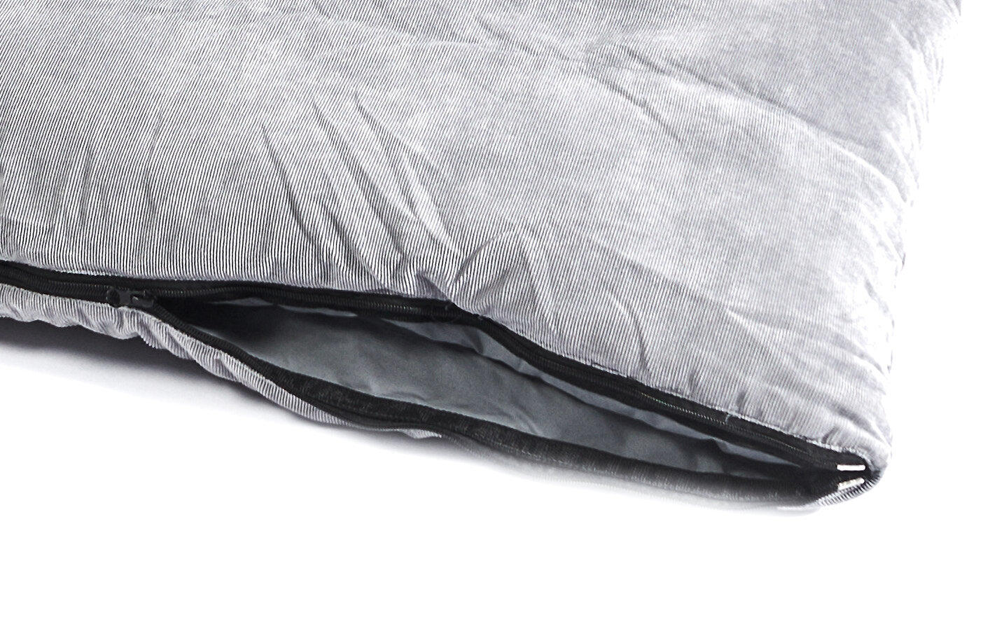 Dekenslaapzak Corduroy koppelbaar 3D Hollow Fibre - Human Comfort Brut Grey 6/7