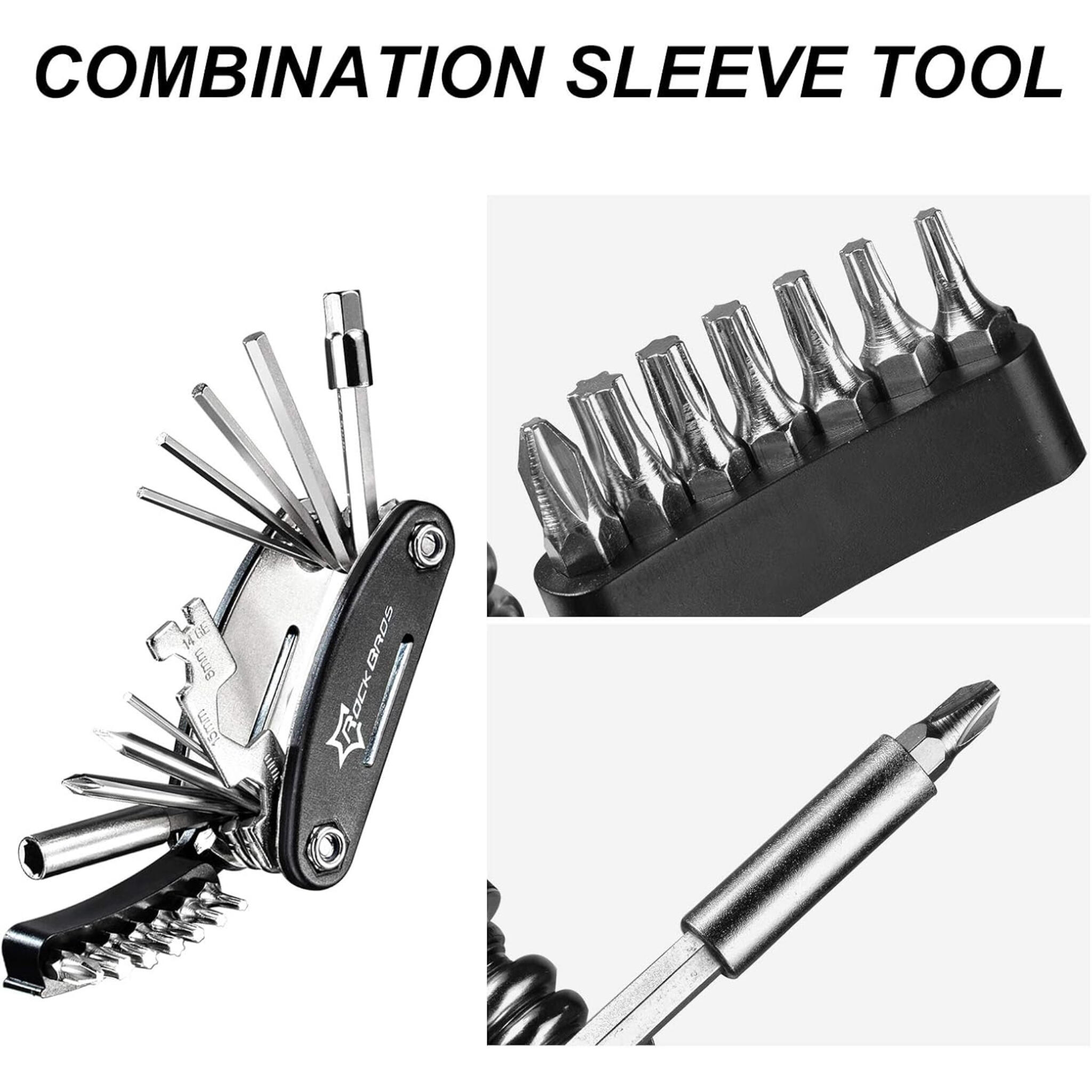 Multitool 16-in-1 Kohlenstoffstahl leicht tragbar 4/5