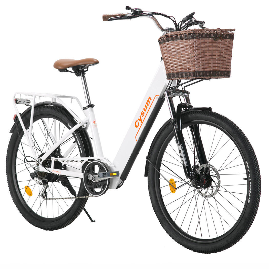 Cysum Cityrun 26" elektrische stadsfiets 2/4