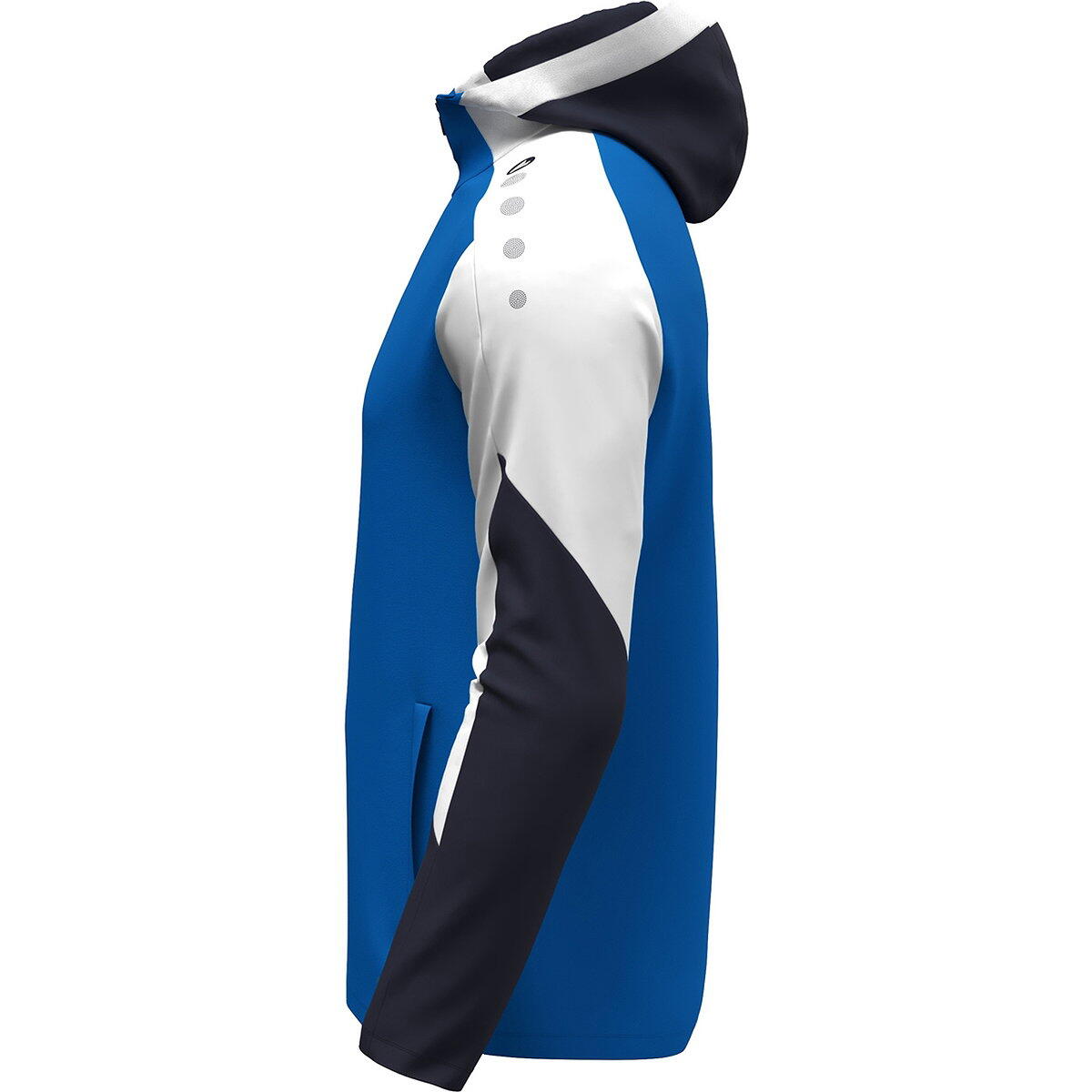 Veste à capuche - Hommes - Dynamic - Royal/Blanc/Marine 4/4
