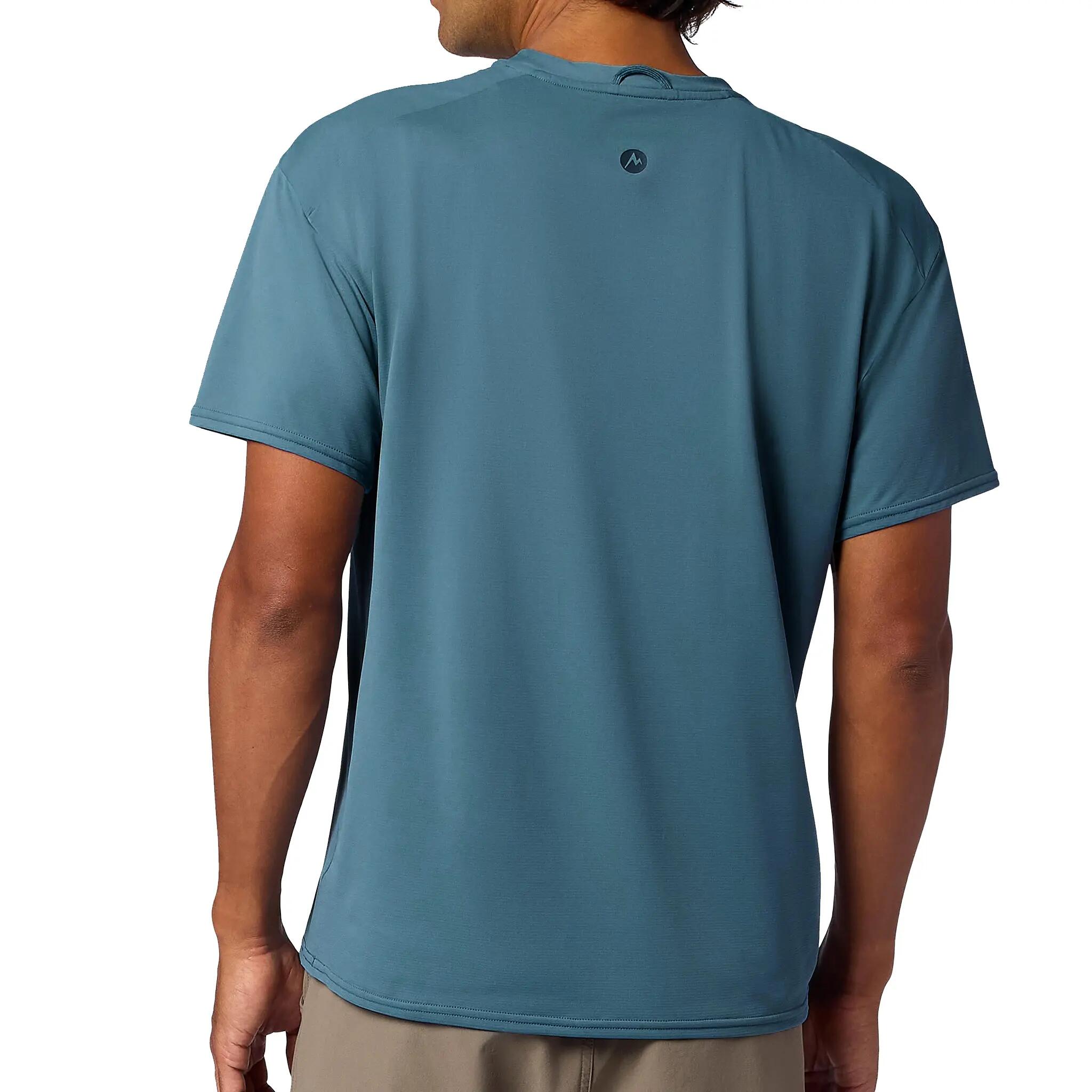 T-Shirt atmungsaktiv schnelltrocknend weich Herren - AirExchange UPF 50 2/3