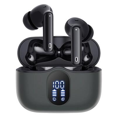 Bluetooth oordopjes anc + enc bluetooth 5.3 wit