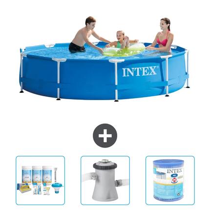 Piscine Tubulaire Ronde - 305x76 cm - 4-pièces S31470