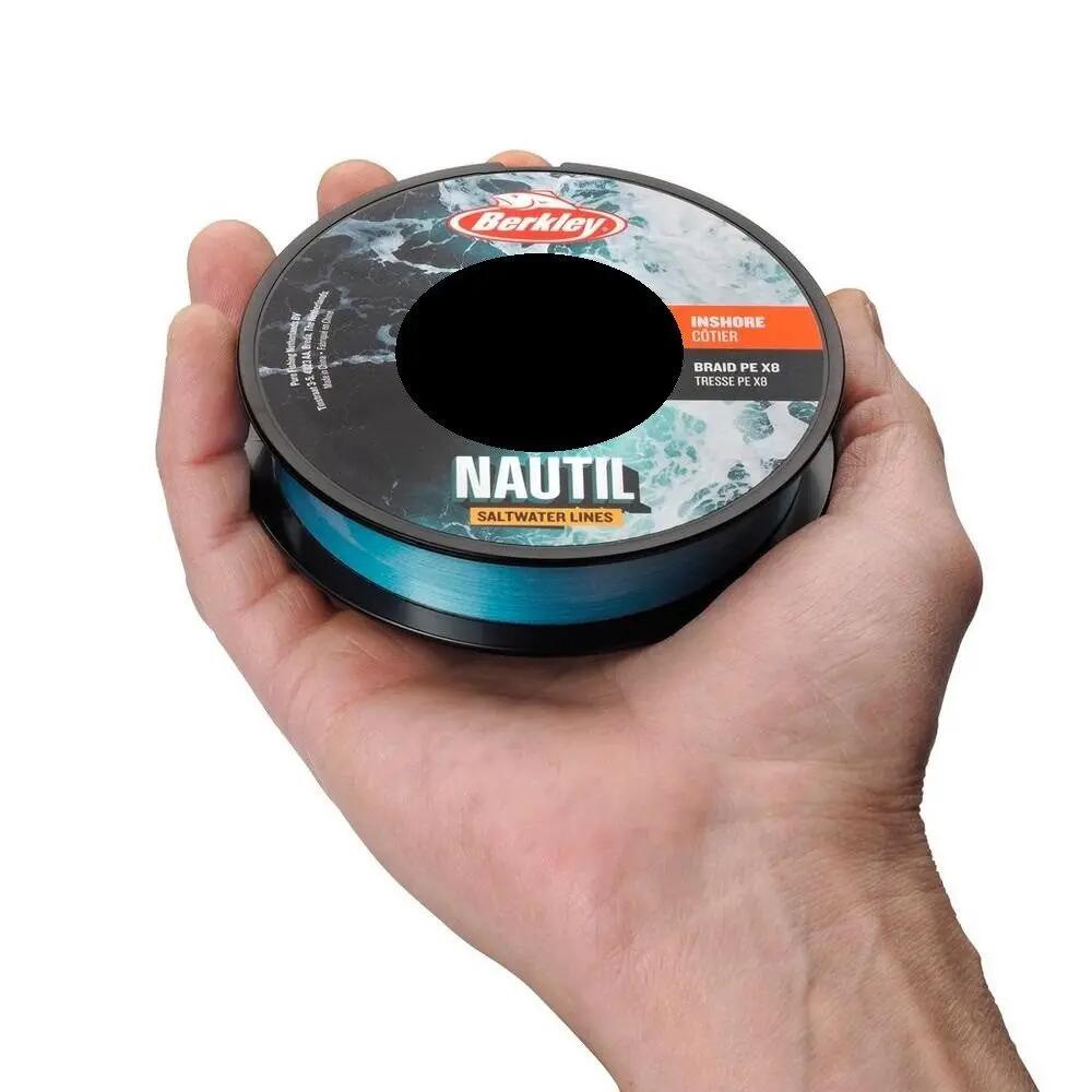 BERKLEY Línea de pesca de agua salada NAUTIL Braidx8 AquaBlue 300 m 3/5