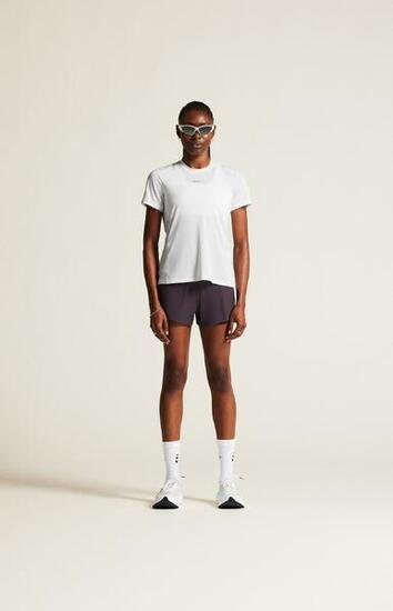 T-shirt running - Femme - Respirant, Ergonomique - Adv Essence 2 - Blanc