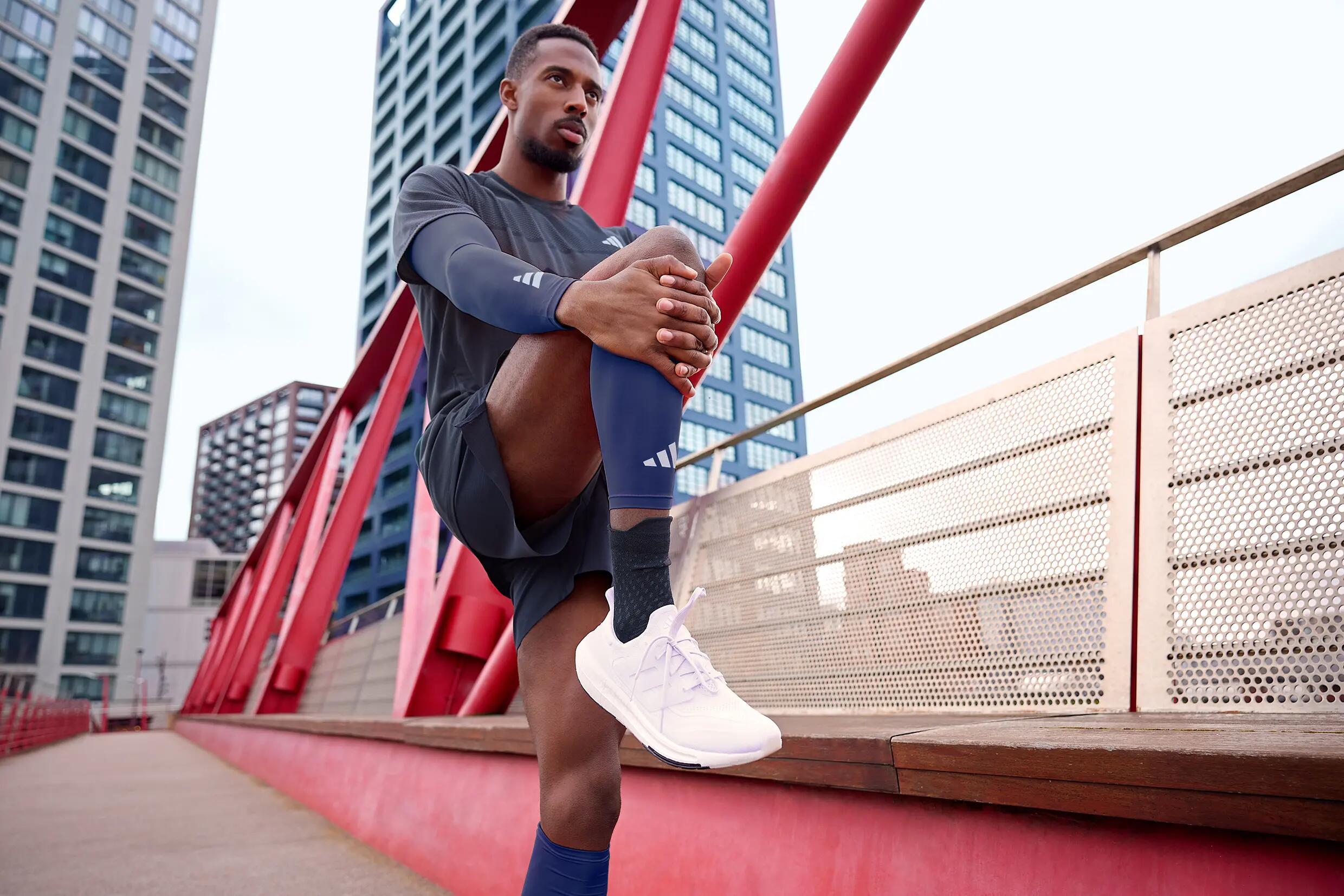 Adidas Climacool Kompressionsärmel – Royal – L/XL 7/8