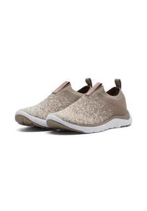 Puma Softride Premier Slip-On Strick-Schuhe Damen 309834 22 Mousegray-rosgold