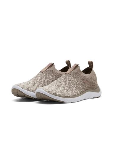 Puma Softride Premier Slip-On Strick-Schuhe Damen 309834 22 Mousegray-rosgold