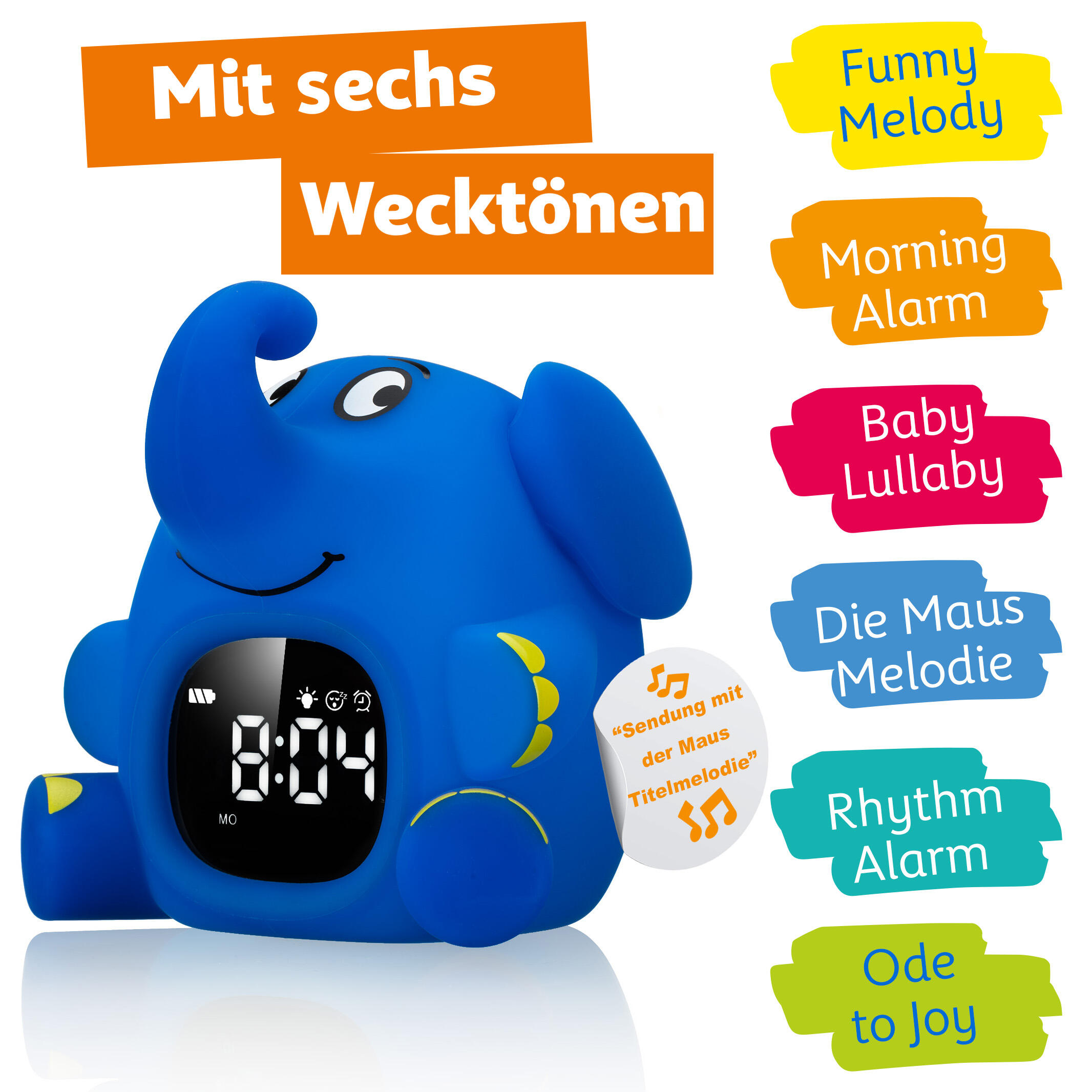 DieMaus Lichtwekker voor kinderen – Olifant 5/5