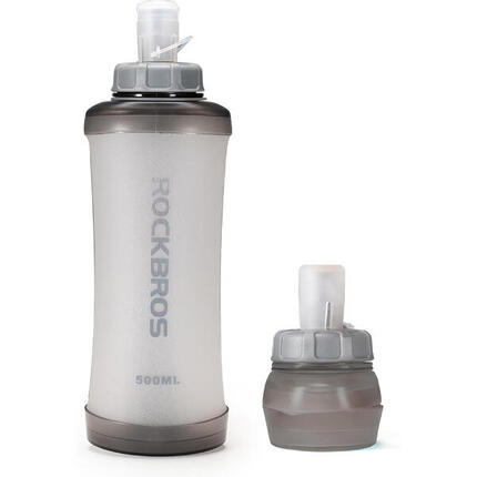 Faltbare Trinkflasche 500ml auslaufsicher BPA-frei