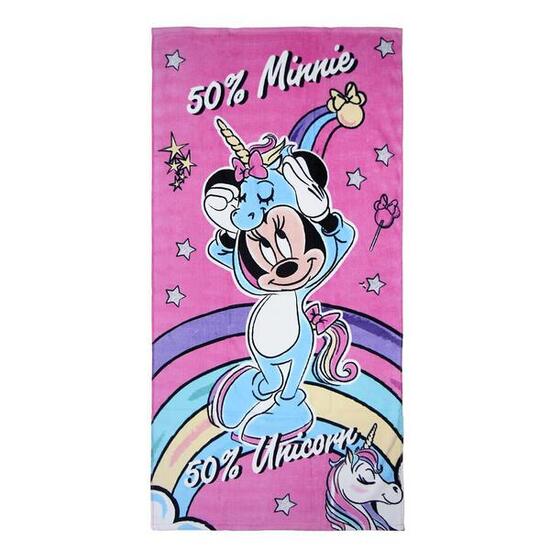Serviette de plage Minnie Licorne