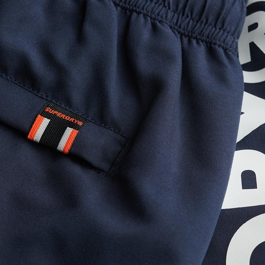 Heren Rits Zwemshort Sport Graphic Blauw II 5/5