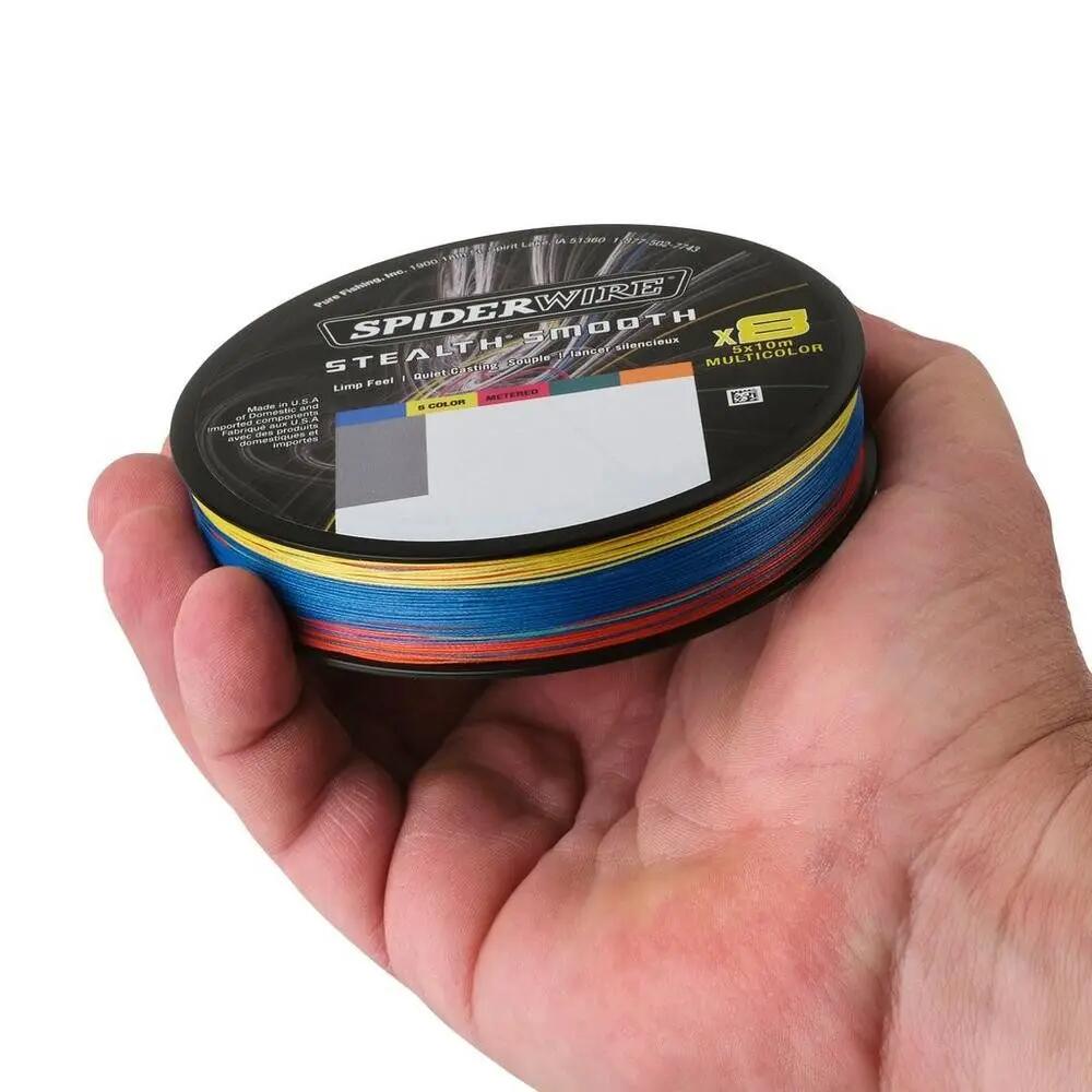 Linha de Pesca Spiderwire Stealth Smooth 8 – Multifilamento Multicolorido 2/4