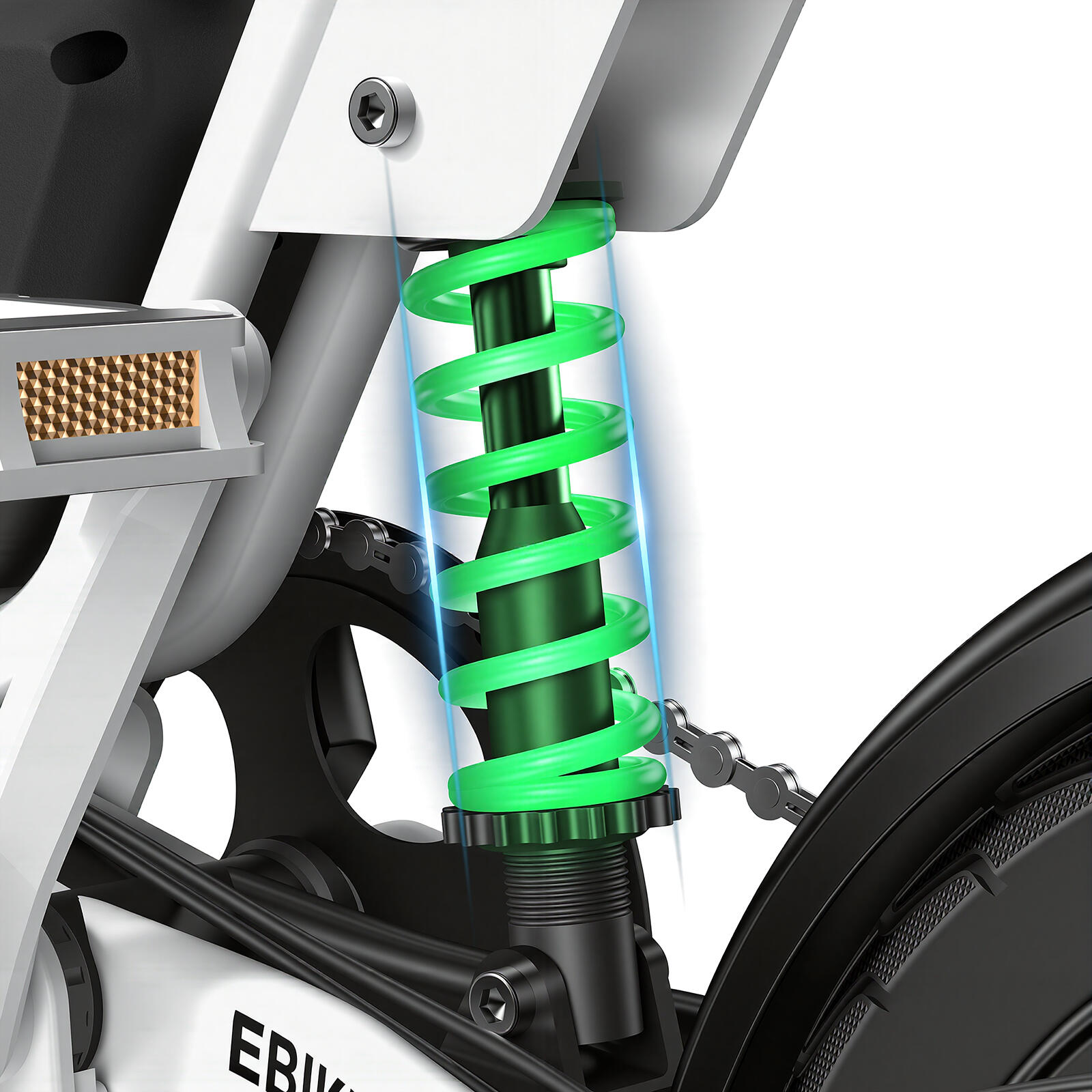 Elektrische fiets voor volwassenen iScooter EB1S batterij 36V 12Ah band 14 inch 12/14