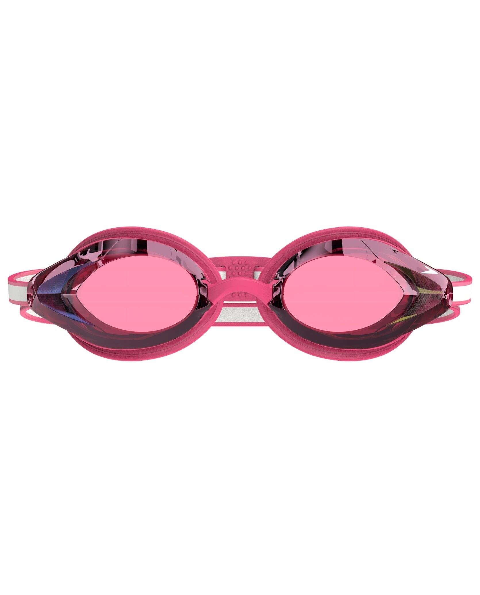 Speedo Limited Edition Vanquisher 3.0 Mirrored Women's Swim Goggle - Pink 4/4