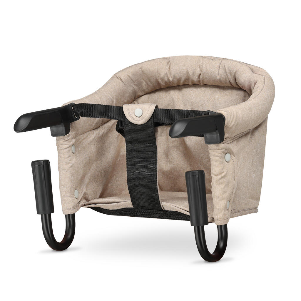 Deryan Foldable Hook-On High Chair - Feeding Chair - Nougat