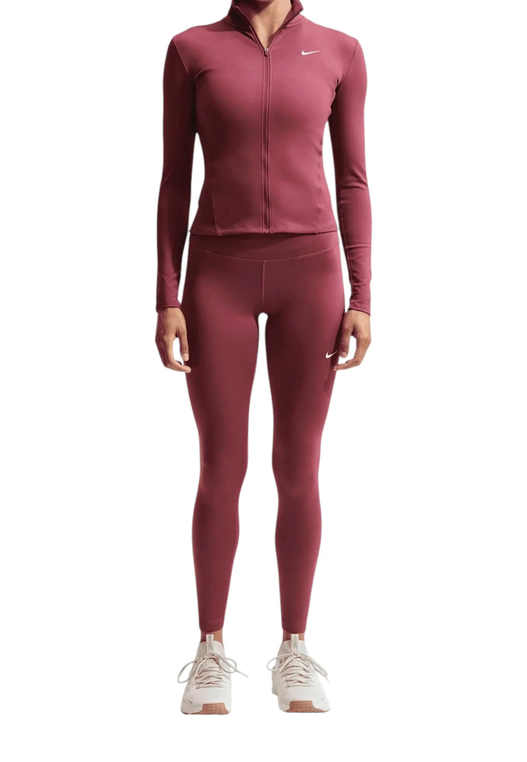 Sweat-shirts polaires pour femme Nike One fitted Rose. 1/5